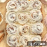 Irresistible King's Hawaiian Cinnamon Buns 9 Birds eye view of King's Hawaiian Cinnamon Rolls.