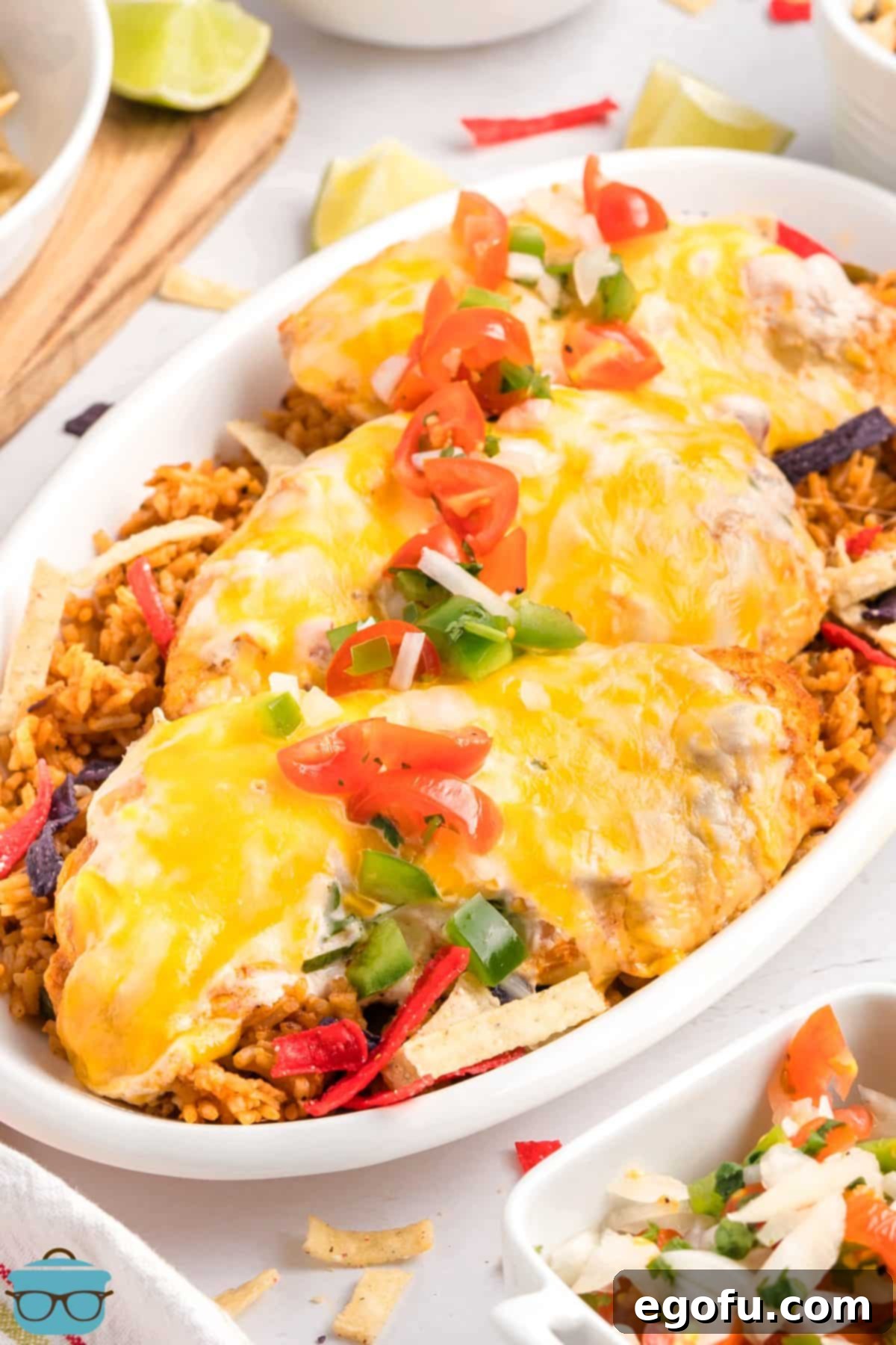 Zesty Fiesta Lime Chicken 2 A large serving platter of Applebees Fiesta Lime Chicken.