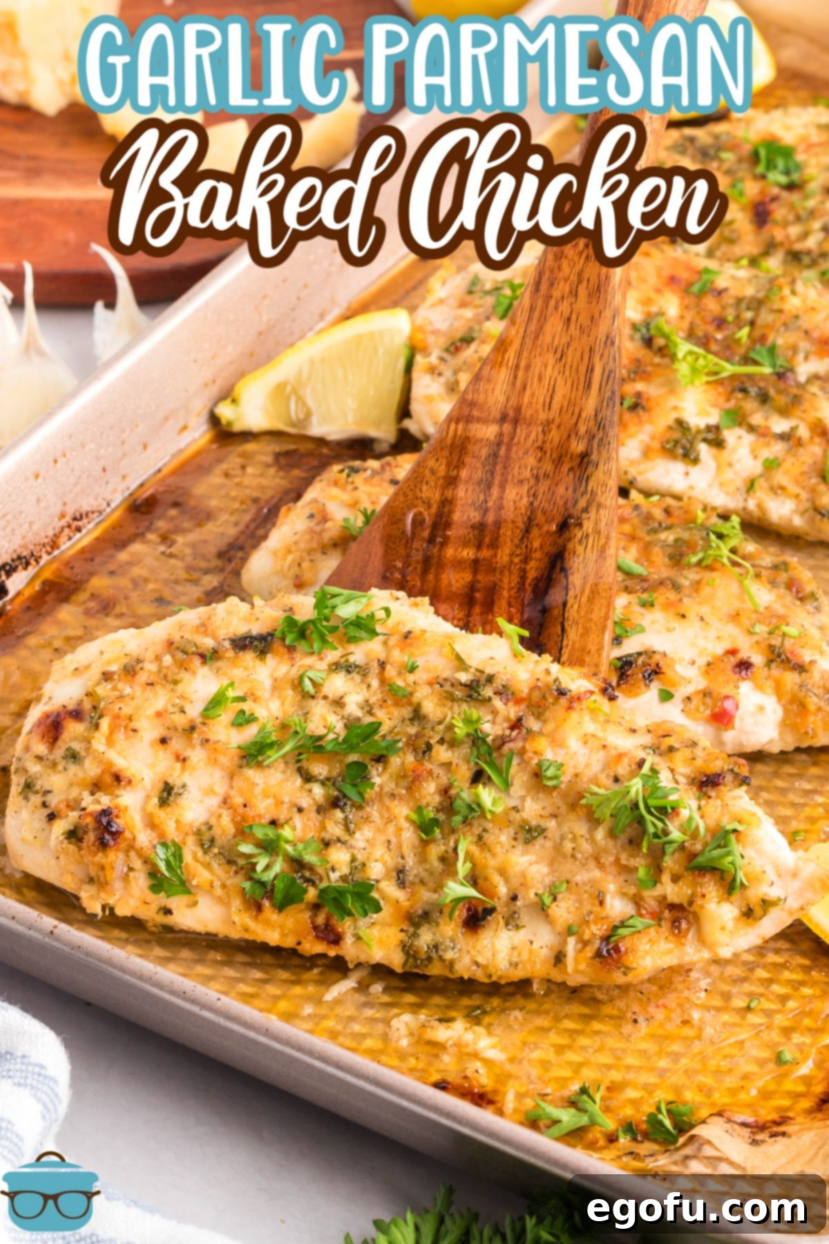 Garlic Parmesan Crusted Chicken 3 Serving Baked Garlic Parmesan Chicken