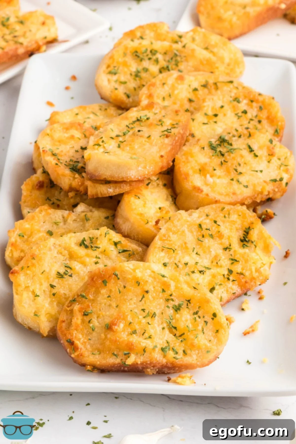 A plate of Party Puffs.