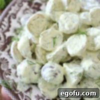 Greek Yogurt Dill Potato Salad
