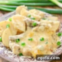 Crock Pot Smothered Pork Chops and Potatoes