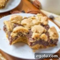 thumbnail, Fudge-filled Peanut Butter Bars