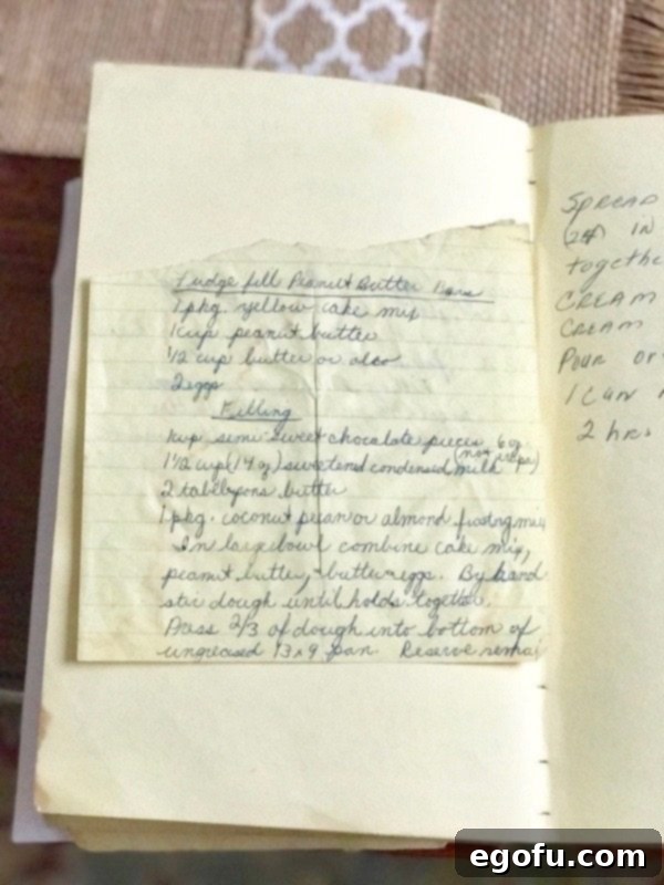 Grandma Betty's recipe book.