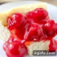 Low Carb Cheesecake with sugar free cherry pie filling
