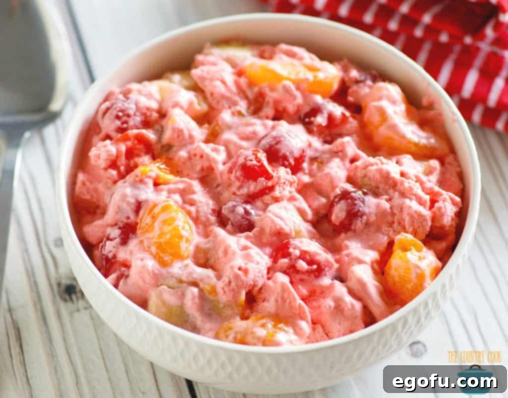 Easy Cherry 7Up Salad recipe