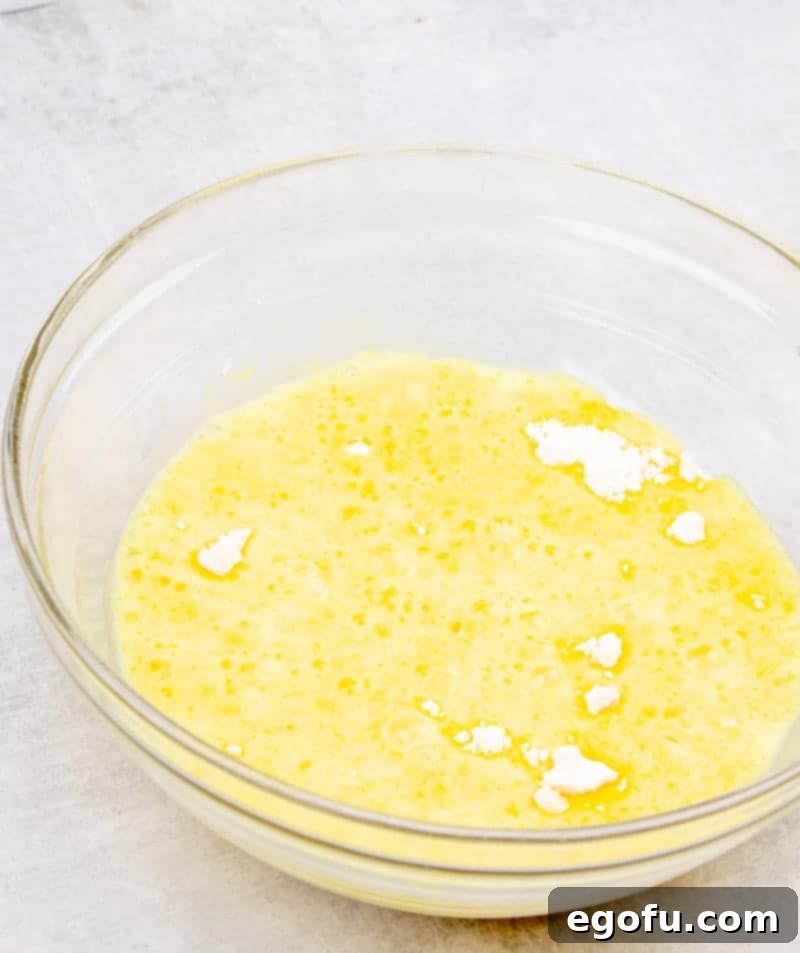 instant vanilla pudding mixed together with cold milk