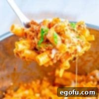Instant Pot Baked Ziti recipe from The Country Cook