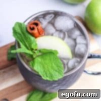 Apple Cider Moscow Mule with Fireball