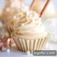 Homemade Champagne Cupcakes recipe