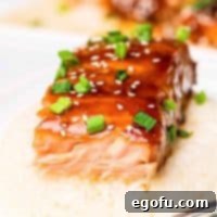 EASY BAKED TERIYAKI SALMON