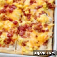 Morning Masterpiece Pizza 11 Bacon, Egg and Cheese Breakfast Pizza recipe