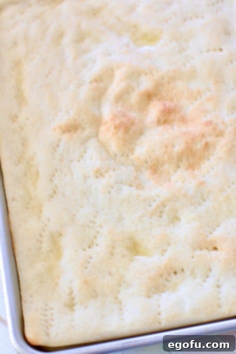 Morning Masterpiece Pizza 13 partially baked pizza crust on a baking tray