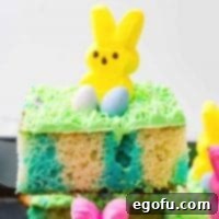 Easter Bunny Poke Cake