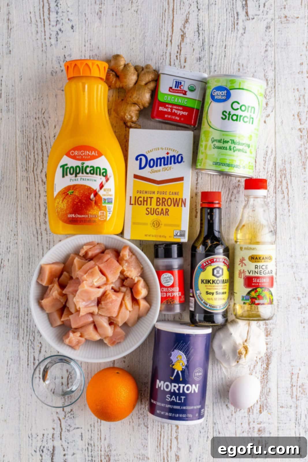 Golden Air Fryer Orange Chicken Delight 4 Air Fryer Orange Chicken ingredients