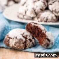 Square image of cookies laying next to each other with bite taken out of one.