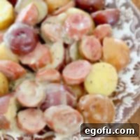 Easy Slow Cooker Creamy Sausage and Potatoes 10 Crock Pot Sausage and Little Potatoes