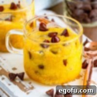 Chocolate Chip Cookie in a Mug recipe