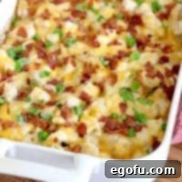 Loaded Potato Ranch Chicken Casserole