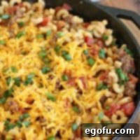 Easy Cheesy Macaroni Skillet