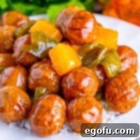 Sticky Sweet & Sour Crockpot Meatballs 13 Crock Pot Sweet and Sour Meatballs recipe.