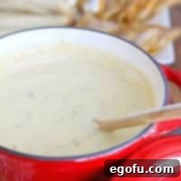 Restaurant Style Crock Pot White Queso Dip recipe
