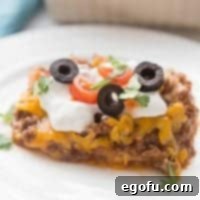 Impossible Bisquick Burrito Bake recipe