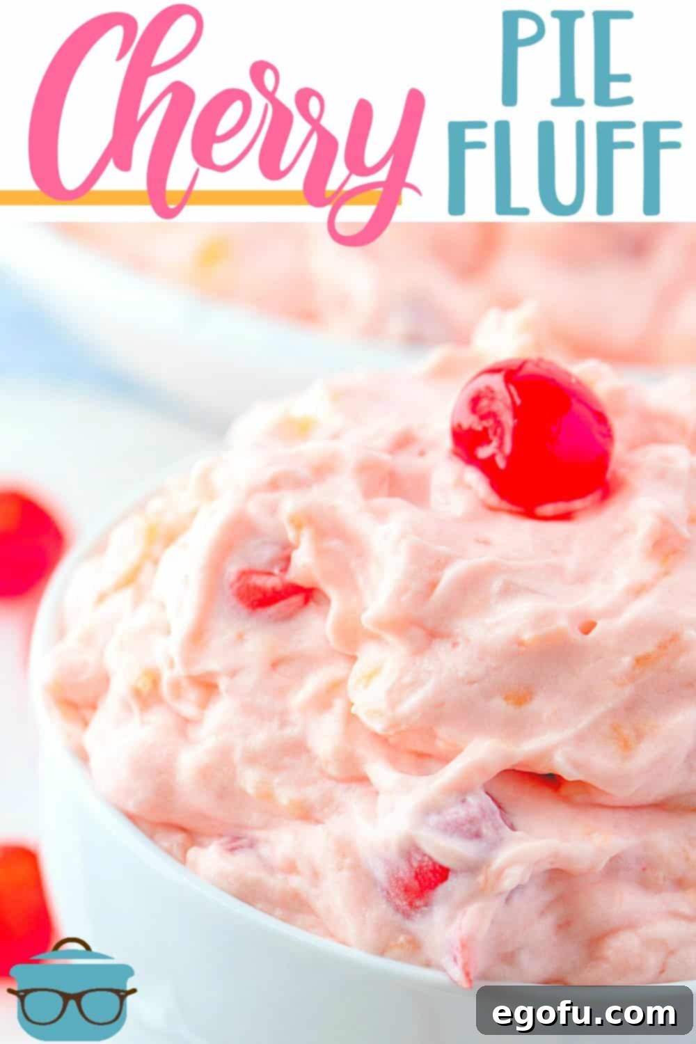Cherry Pie Fluff is a no-bake dessert that is made with cheesecake pudding, cherry pie filling, whipped topping and pineapple a delicious summer treat!