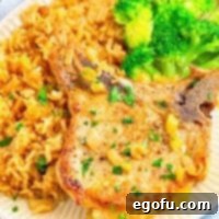 Baked Pork Chops and Rice recipe