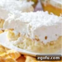 Piña Colada Paradise Poke Cake 13 Pina Colada Poke Cake recipe thumbnail