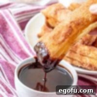 Easy Baked Churros recipe from The Country Cook