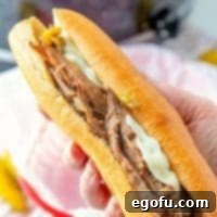 Crock Pot Italian Beef Sandwiches