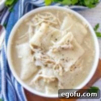 Easy Old-Fashioned Chicken and Dumplings