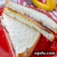 Fried Bologna Sandwich