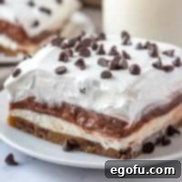 C Is For Cookie Layers 15 Cookie Monster Layered Dessert recipe from The Country Cook