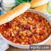 Crock Pot Copycat Olive Garden Pasta e Fagioli