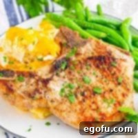Thumbnail image of the Baked Hash Brown Pork Chop Casserole recipe.
