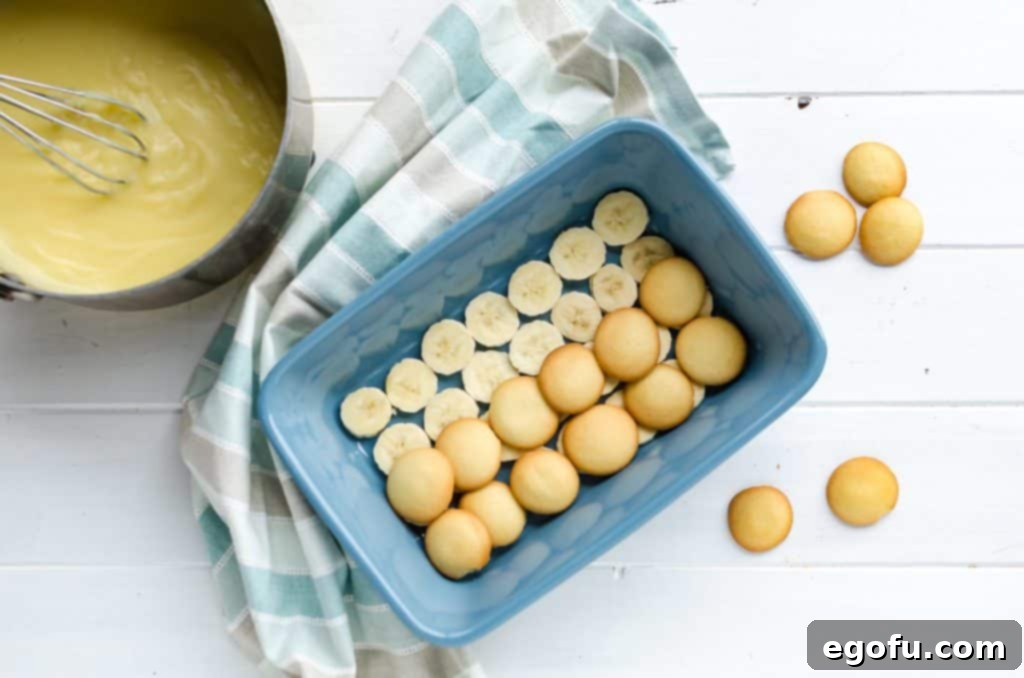 Velvet Banana Pudding Perfection 6 layers of sliced bananas and Vanilla wafer cookies