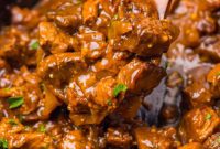 Slow-Cooker Cola Braised Beef Tips
