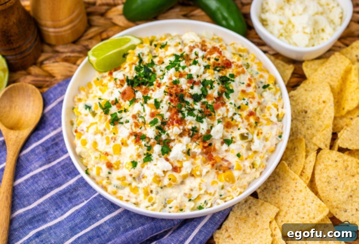 Chips and Slow Cooker Corn Dip