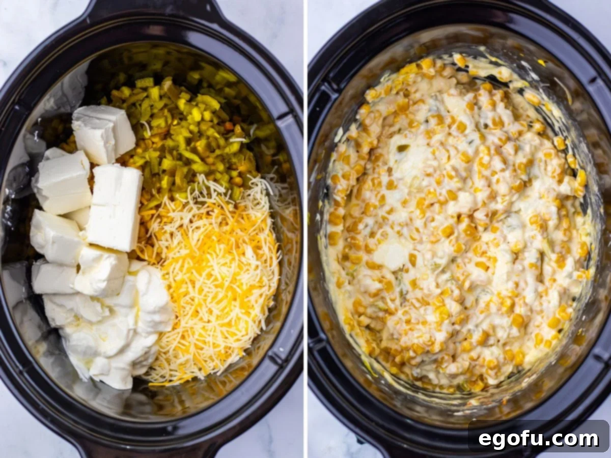 Slow Cooker Corn Dip